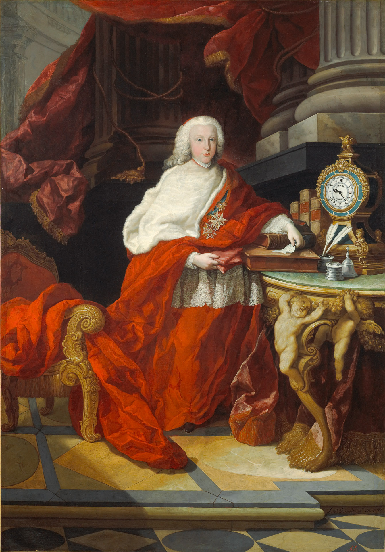 Infante Cardenal Luis de Borbón