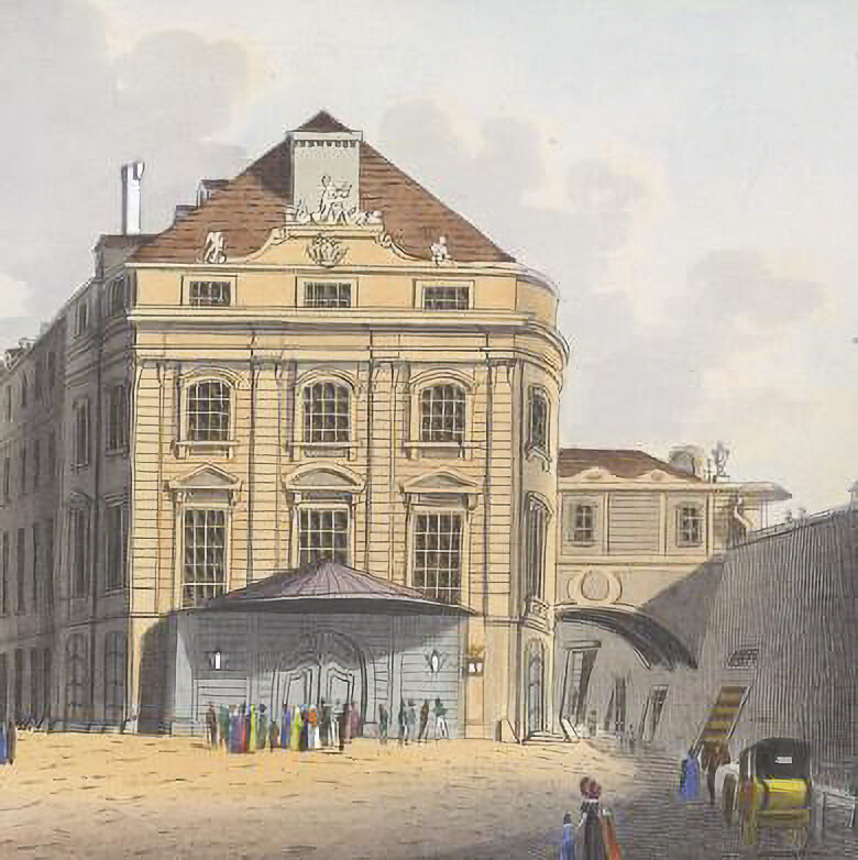 Das alte Kärntnerthortheater, 1823